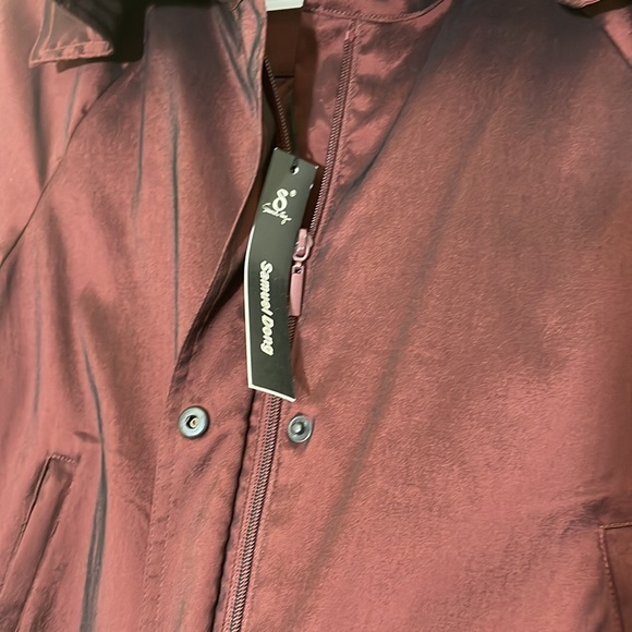 NWT Samuel Dong Stylish Dress Jacket in Metallic Brown Size Large - Picture 3 of 9